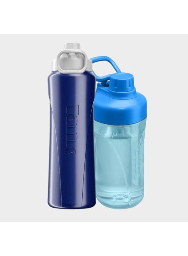 Super Cool 650ml bottles with a 550ml Tritan bottle